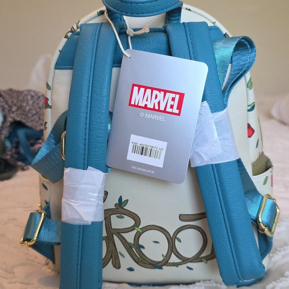 Loungefly Disney Marvel Baby Groot Backpack Purse New